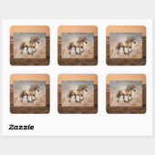 Paarden Vleugels Sticker (Vel)