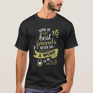 Paarden voor meisjes en vrouwen die van Paarden ho T-shirt