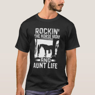 Paarden voor meisjes en vrouwen die van paarden ho t-shirt