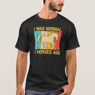 Paarden voor paardenraces voor mannen t-shirt