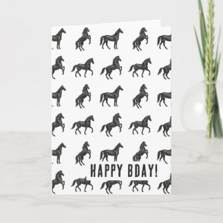 Paarden Vouwkaart Kaart