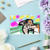 Paarden vreugde acryl uitnodigingen (Insitu (Huwelijk))