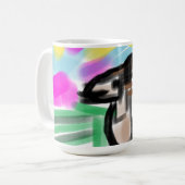 Paarden vreugde koffiemok (Voorkant links)