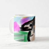 Paarden vreugde koffiemok (Voorkant links)