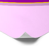 Paarden vullen uw hart met vrolijk Poster (Hoek)