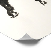 Paarden Wall Art Antiek Paardensport Print (Hoek)