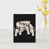 Paarden wedden op mensen racen paardensport gift f kaart (Gele Bloem)