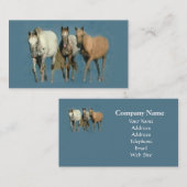 Paarden Wild en Wonderful Visitekaartje (Voorkant / Achterkant)