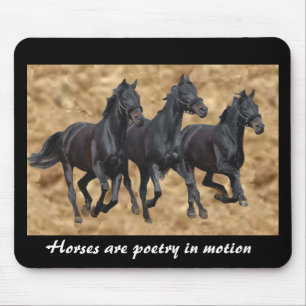 Paarden Wild Mousepad Muismat