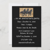 Paarden Wilde Uitnodiging (Achterkant)