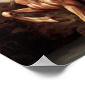 Paarden worden aangevallen door een leeuw van Stub Poster (Hoek)