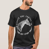 Paarden worden op meer geschoten dan op enig ander t-shirt (Voorkant)