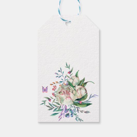 Paarden zadelen op verjaardag dank je cadeaulabel (Achterkant)