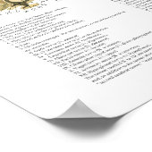 Paarden Zenuwstelsel Anatomie Poster (Hoek)