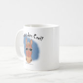 Paarden zijn cool! koffiemok (Voorkant links)