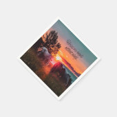 Paarden zijn engelen zonder vleugels servet (Hoek)