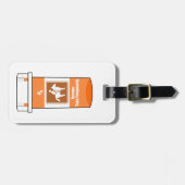 Paarden zijn mijn drugs bagagelabel (Voorkant horizontaal)