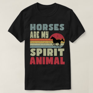 Paarden zijn mijn Spirit Animal T-shirt