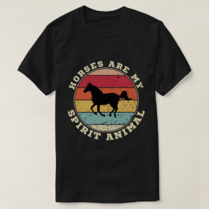 Paarden zijn mijn Spirit Animal T-shirt