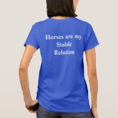 Paarden zijn mijn Stable Relation T-shirt (Achterkant)