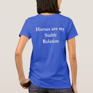 Paarden zijn mijn Stable Relation T-shirt