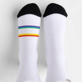 Paarden zitten in mijn DNA Regenboog Crew Soks Sokken