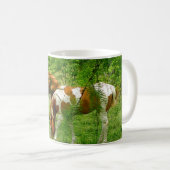Paarden Zomerbladeren Koffiemok (Voorkant rechts)