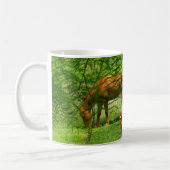 Paarden Zomerbladeren Koffiemok (Links)