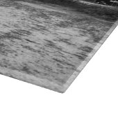 Paarden Zwart en wit Snijplank (Hoek)