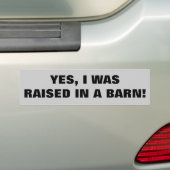 Paardenaanhangwagen Bumpersticker (Op auto)