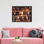Paardenachterhand Canvas Afdruk (Insitu (Woonkamer))
