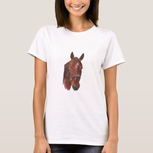 PaardenAfbeelding T-shirt (Voorkant)