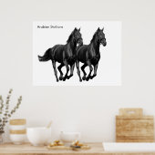 Paardenafbeelding voor Poster (Keuken)