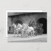 Paardenafrakkingsmotor, 1922 briefkaart (Voorkant / Achterkant)