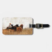 Paardenarbeid Bagagelabel (Voorkant horizontaal)