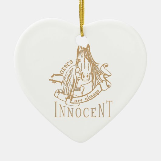 PaardenareInnocent - Ornament (Voorkant)