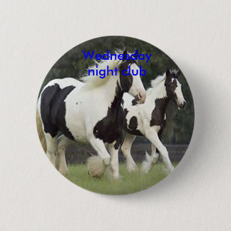 Paardenbadge Ronde Button 5,7 Cm
