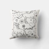 Paardenbalk Kleur me in Kussen (Achterkant)