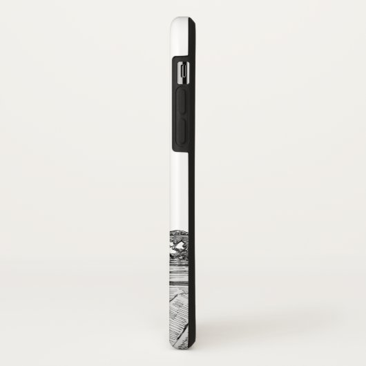  paardenbeeldhouwkunst op de brug Anichkov Case-Mate iPhone Case (Achterkant/links)