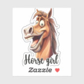 Paardenbergbos landschap sticker (Vel)