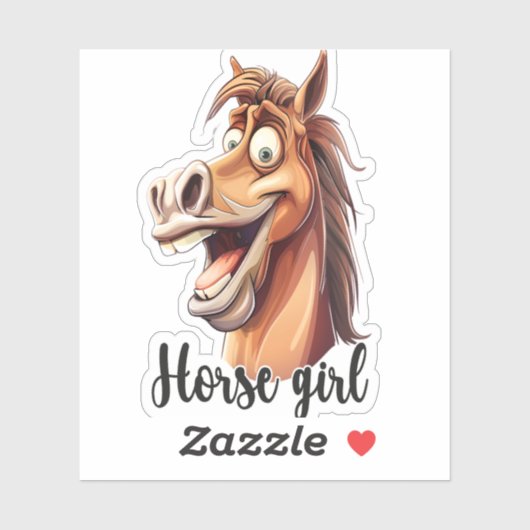 Paardenbergbos landschap sticker (Vel)