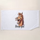 Paardenbergbos landschap strandlaken (Voorkant)