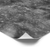 Paardenbeslag, Ranch Pasture Equine B&W Foto Perfect Poster (Hoek)