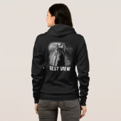 Paardenbeste Uitzicht van Paarden Rugideeën voor v Hoodie (Achterkant volledig)