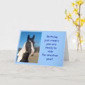 Paardenbetaalkaart Kaart (Gele Bloem)