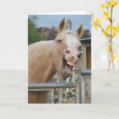 Paardenbetaalkaart Kaart (Gele Bloem)