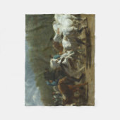 Paardenbeurs (paardenkunst) fleece deken (Voorkant)