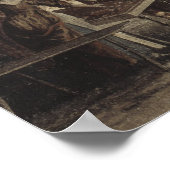 Paardenbeurs - Paul Sandby - c1750 Poster (Hoek)