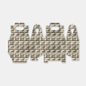 Paardenbeweging  fotografie bedankdoosjes (Uitgevouwen)