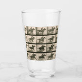 Paardenbeweging  fotografie glas (Voorkant)